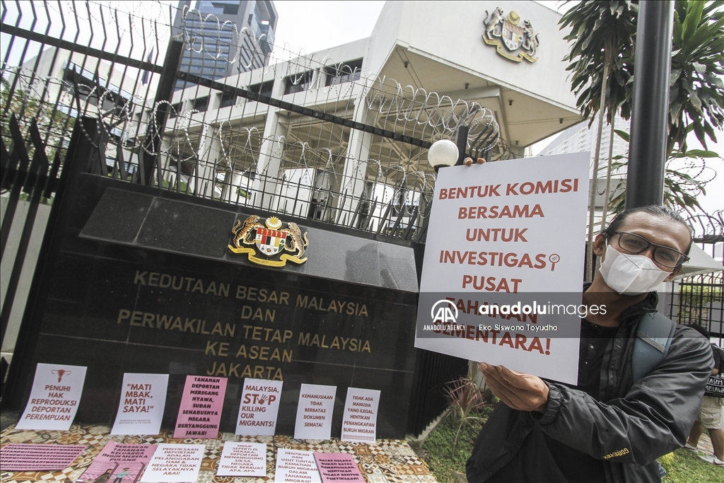 Protes penyiksaan TKI di Malaysia