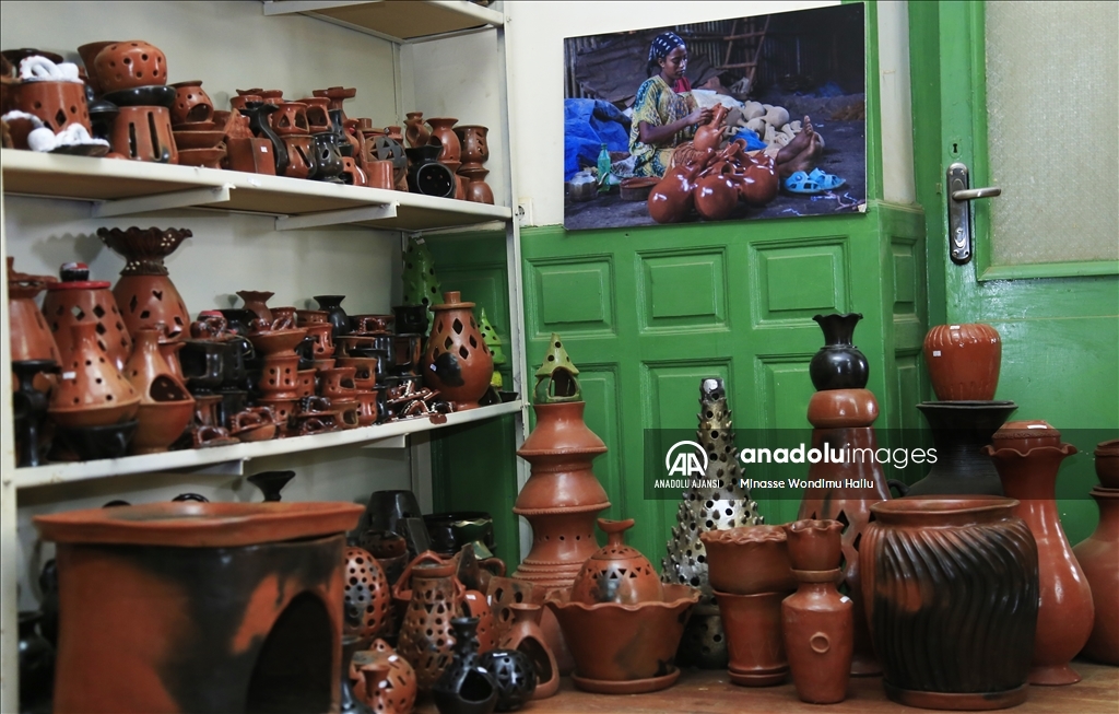Etiyopya'da çömlek yapım atölyesi "Ensera"