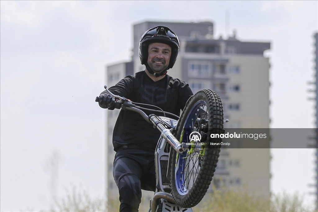 همکاری ورزشکاران ایرانی جهت را‌ه‌اندازی موتورسواری تریال در ترکیه 
