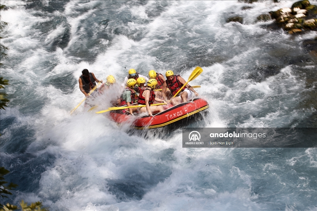 Turkiye: Uživanje u raftingu u Koprulu kanjonu 