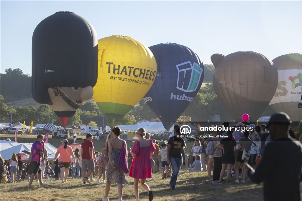 Bristol Uluslararası Balon Festivali başladı