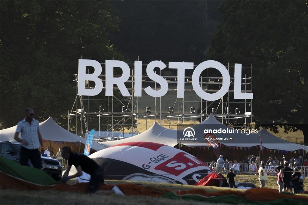 Bristol Uluslararası Balon Festivali başladı