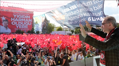 Cumhurbaşkanı Erdoğan, Çorum'da toplu açılış törenine katıldı