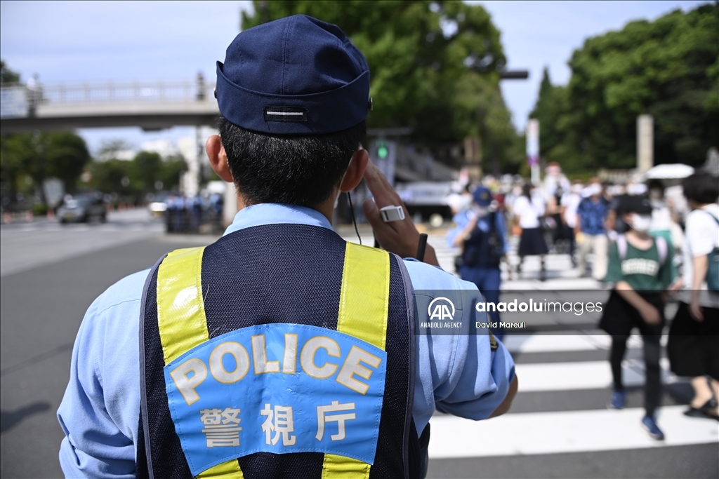 77th anniversary of the end of World War II in Tokyo