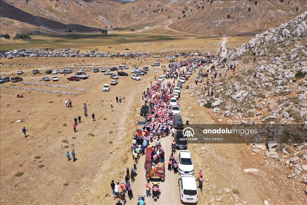 Kaş'ta Gömbe Yörük Şenliği düzenlendi