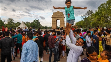 Yeni Delhi'de Hindistan bağımsızlık günü