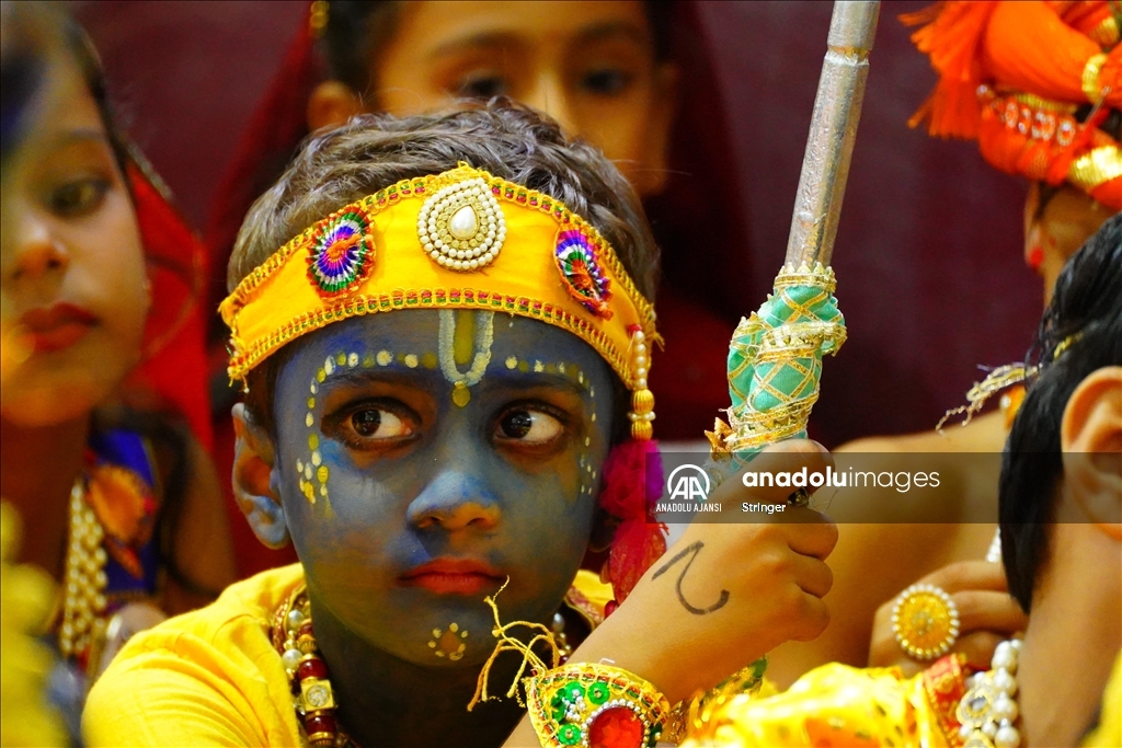 Hindistan'da Janmashtami festivali