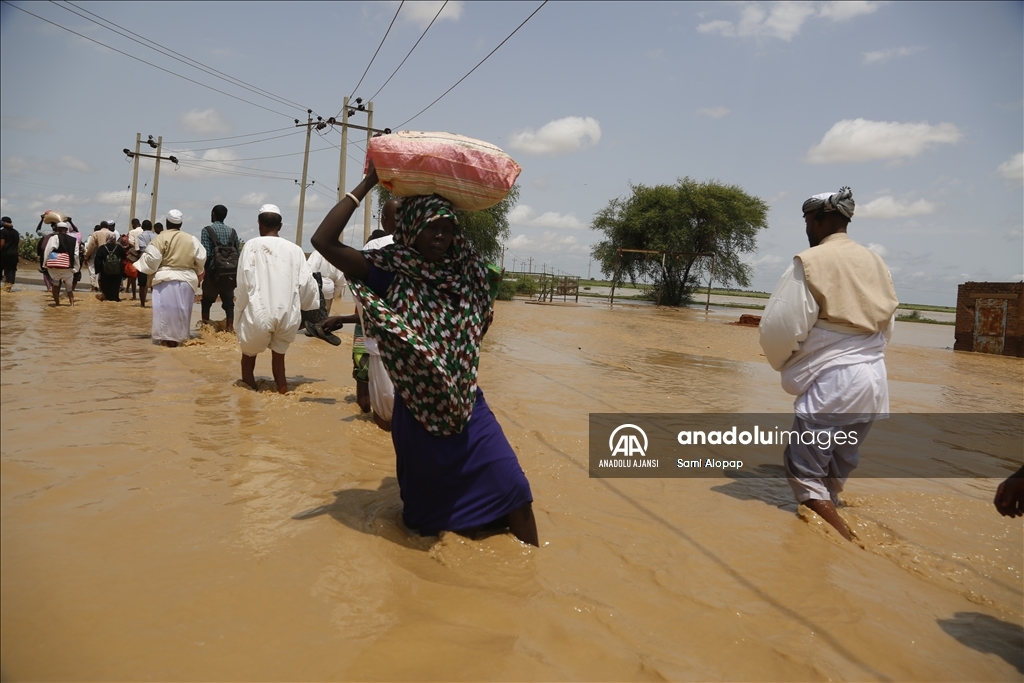 Sudan'daki sel felaketi
