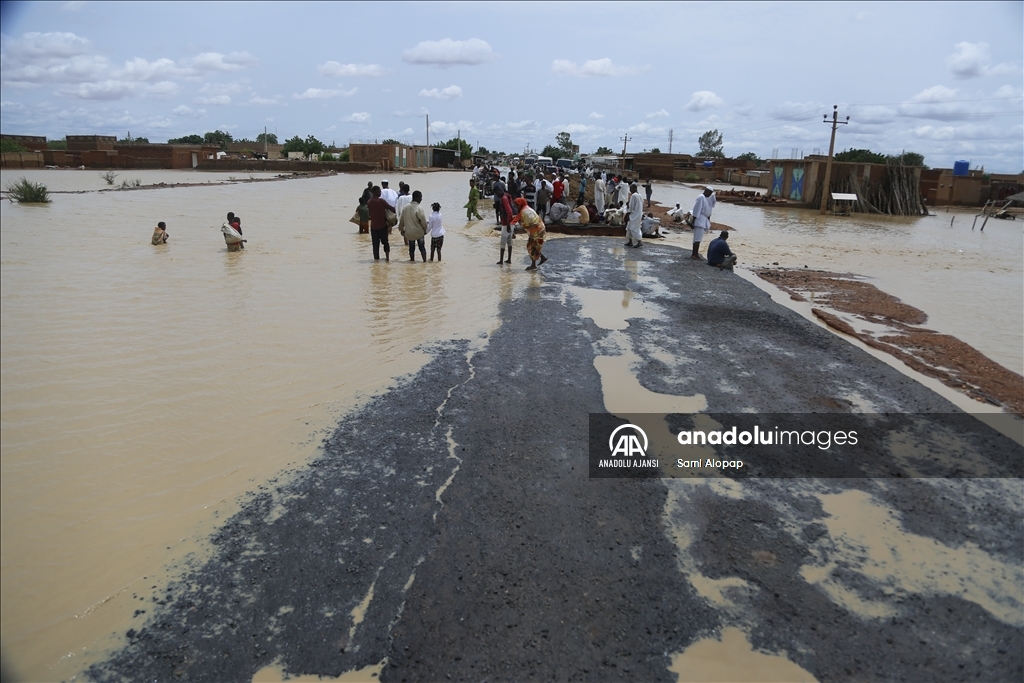 Sudan'daki sel felaketi