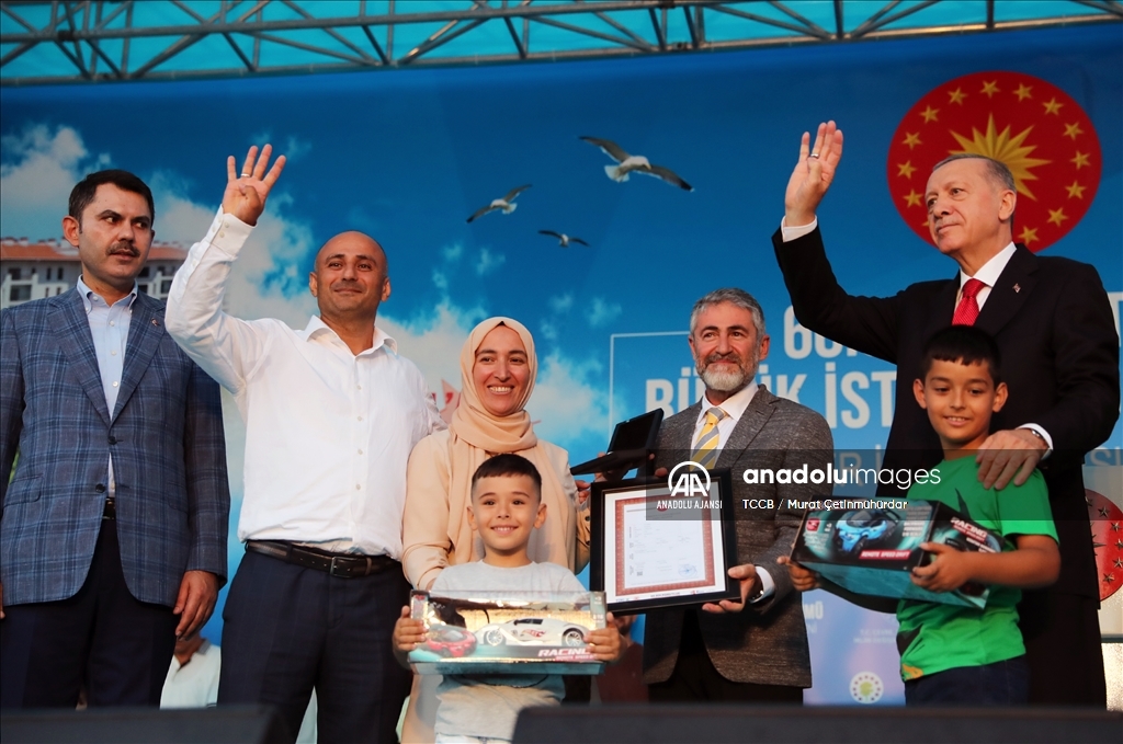 Cumhurbaşkanı Erdoğan, Büyük İstanbul Dönüşümü Esenler İlk Etap Teslim Töreni'ne katıldı