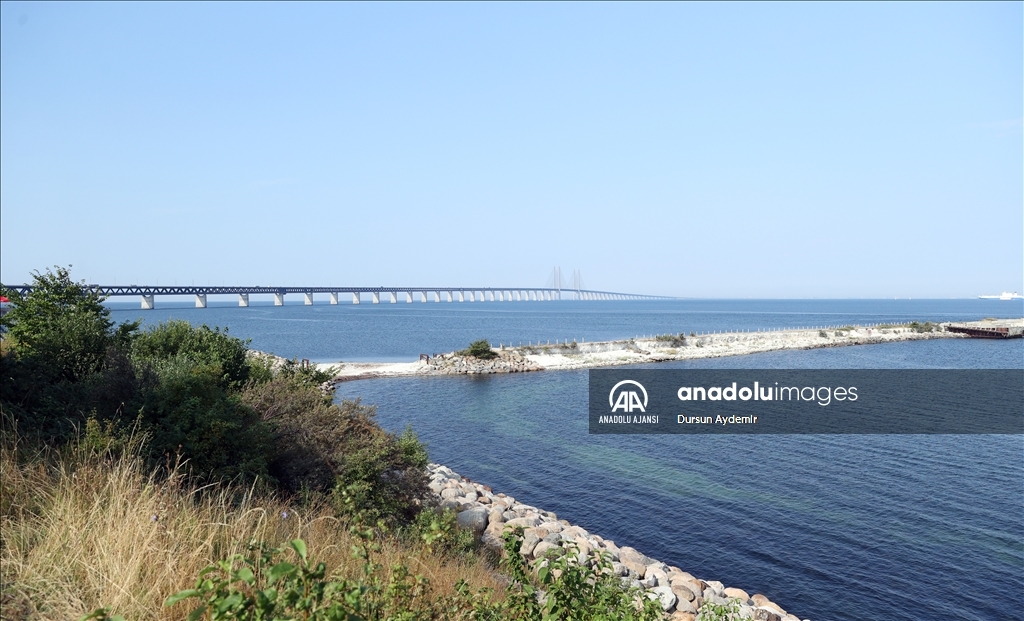 İsveç ve Danimarka'yı birleştiren Öresund Köprüsü