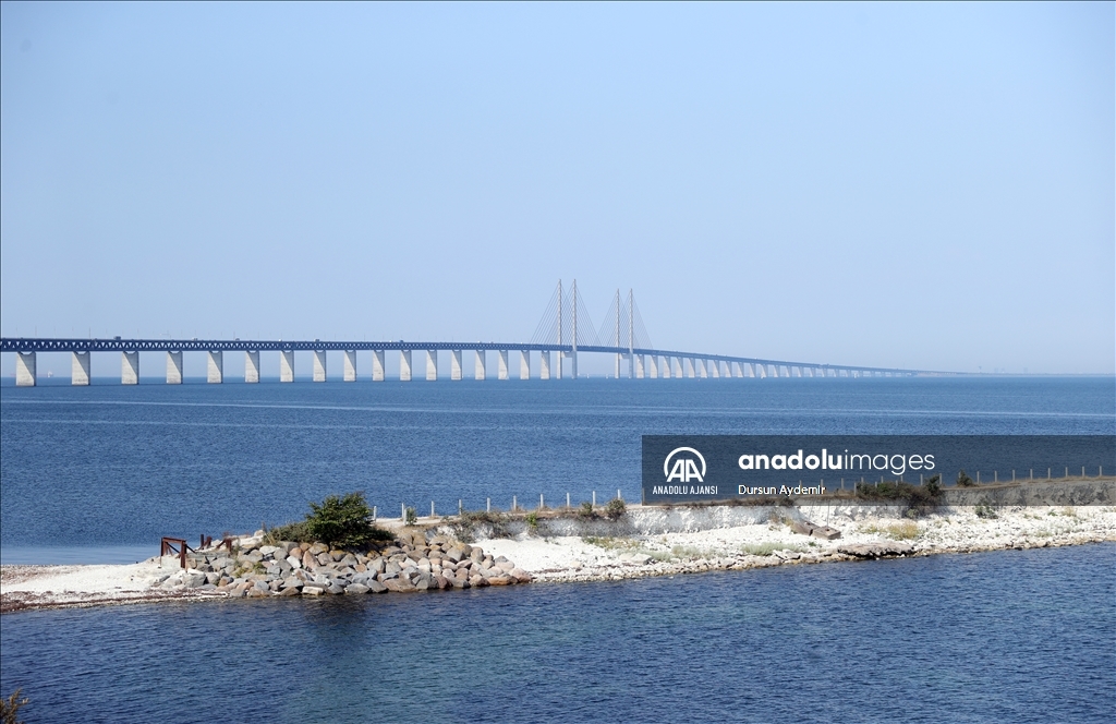 İsveç ve Danimarka'yı birleştiren Öresund Köprüsü