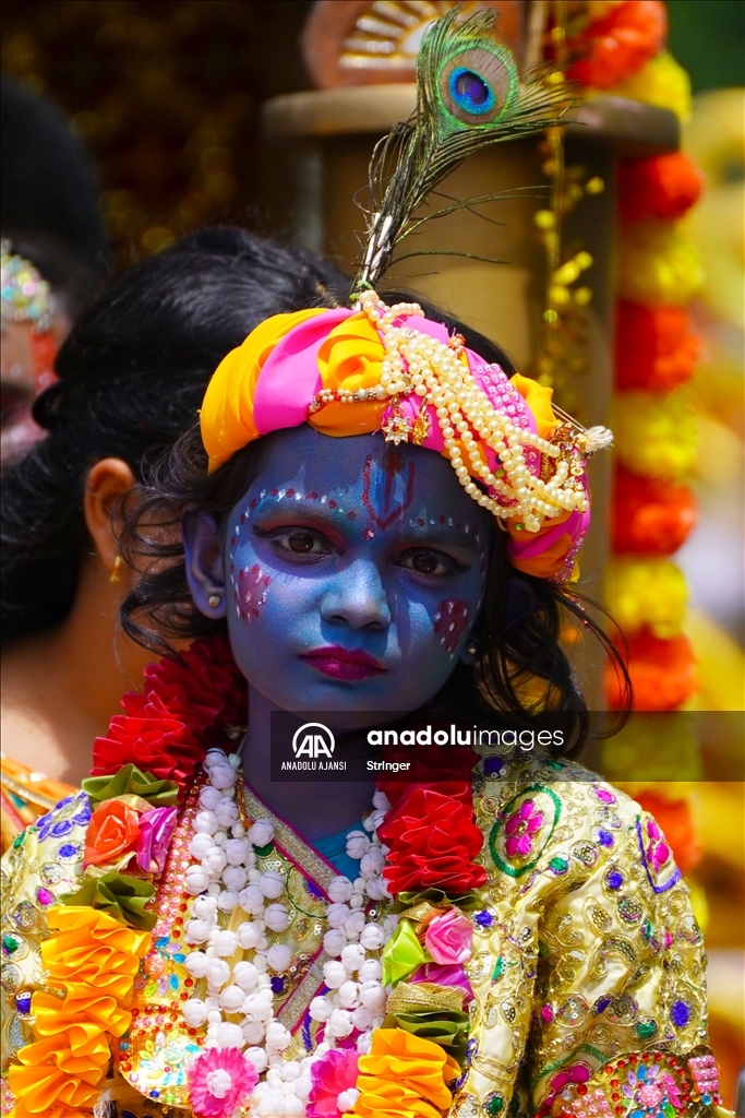 Hindistan'da Janamastmi Festivali