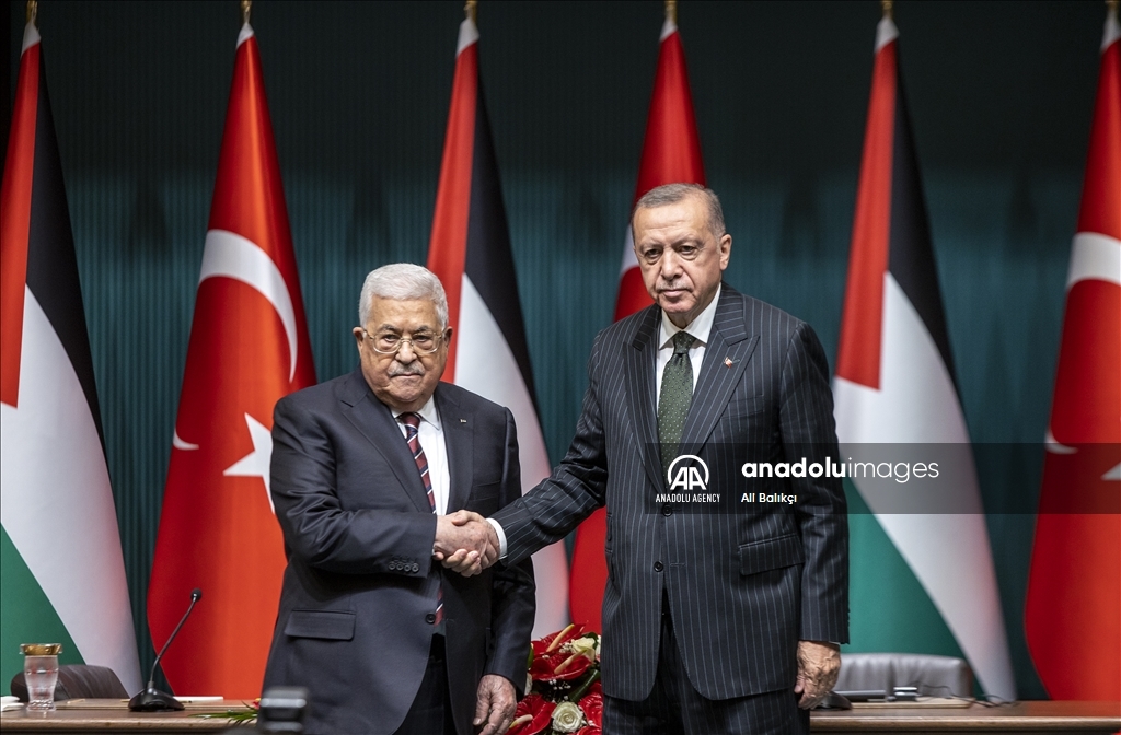 رئیس دولت فلسطین: از اردوغان، رئیس جمهور ترکیه به خاطر همبستگیاش با مردم فلسطین صمیمانه تشکر میکنم
