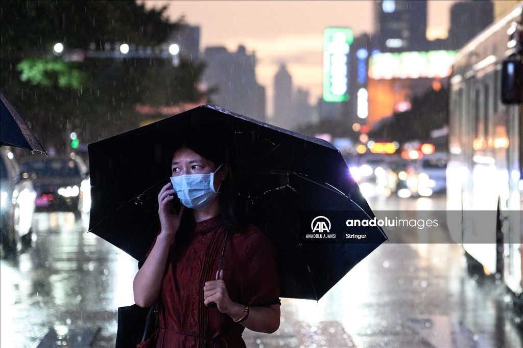 Çin'de Ma-on tayfunu nedeniyle yağmur ve fırtına etkili oldu