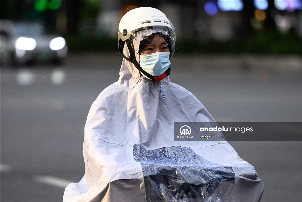 Çin'de Ma-on tayfunu nedeniyle yağmur ve fırtına etkili oldu