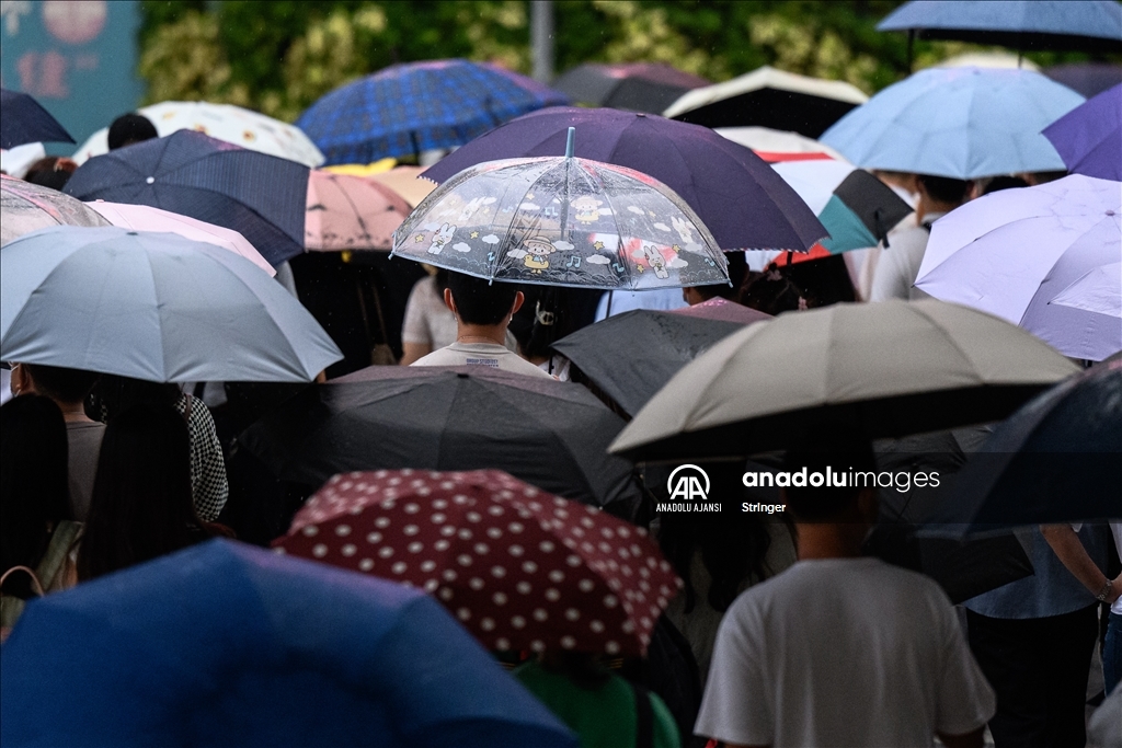 Çin'de Ma-on tayfunu nedeniyle yağmur ve fırtına etkili oldu