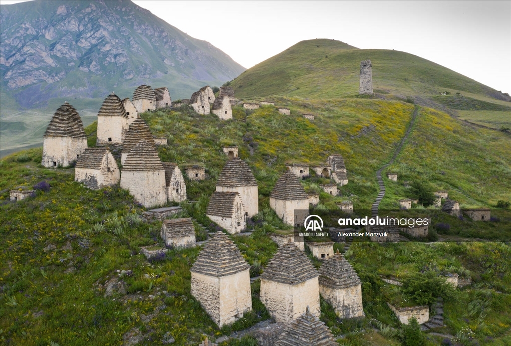 Las criptas de Dargavs, Osetia del Norte, Rusia