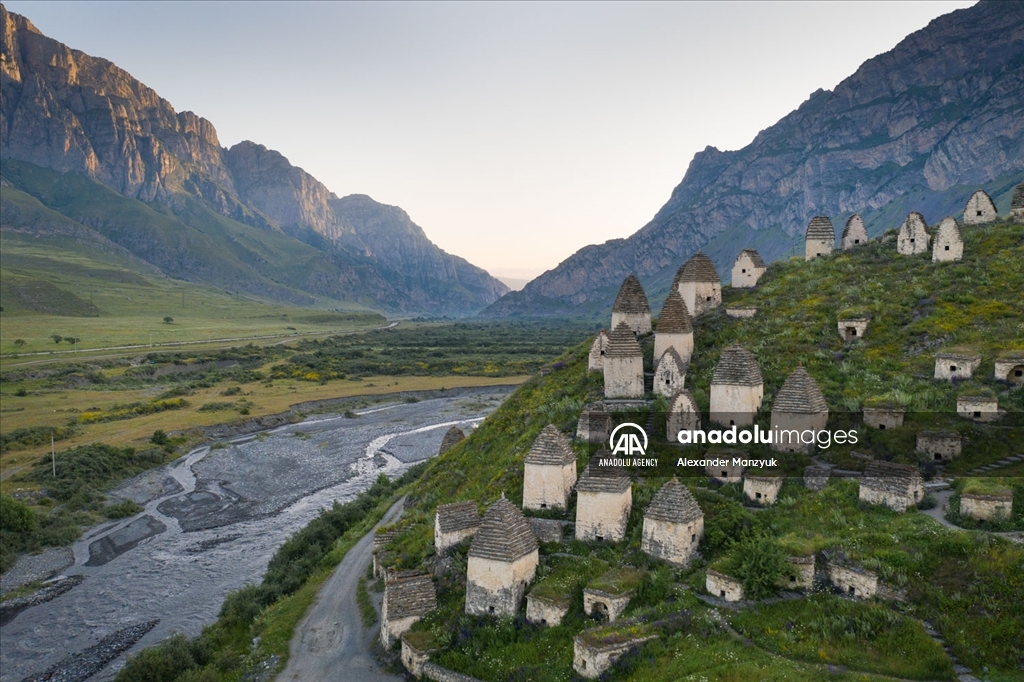 Las criptas de Dargavs, Osetia del Norte, Rusia