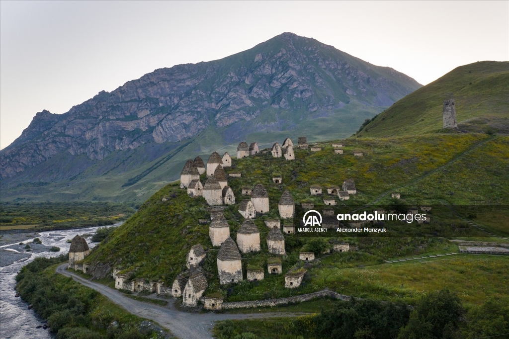 Las criptas de Dargavs, Osetia del Norte, Rusia