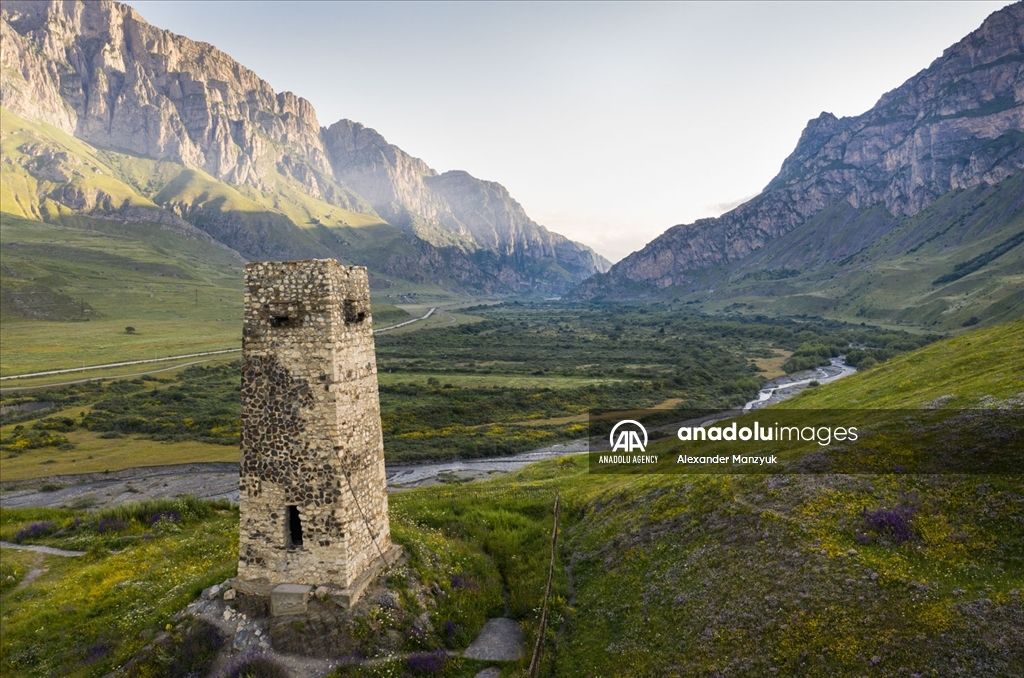 Las criptas de Dargavs, Osetia del Norte, Rusia