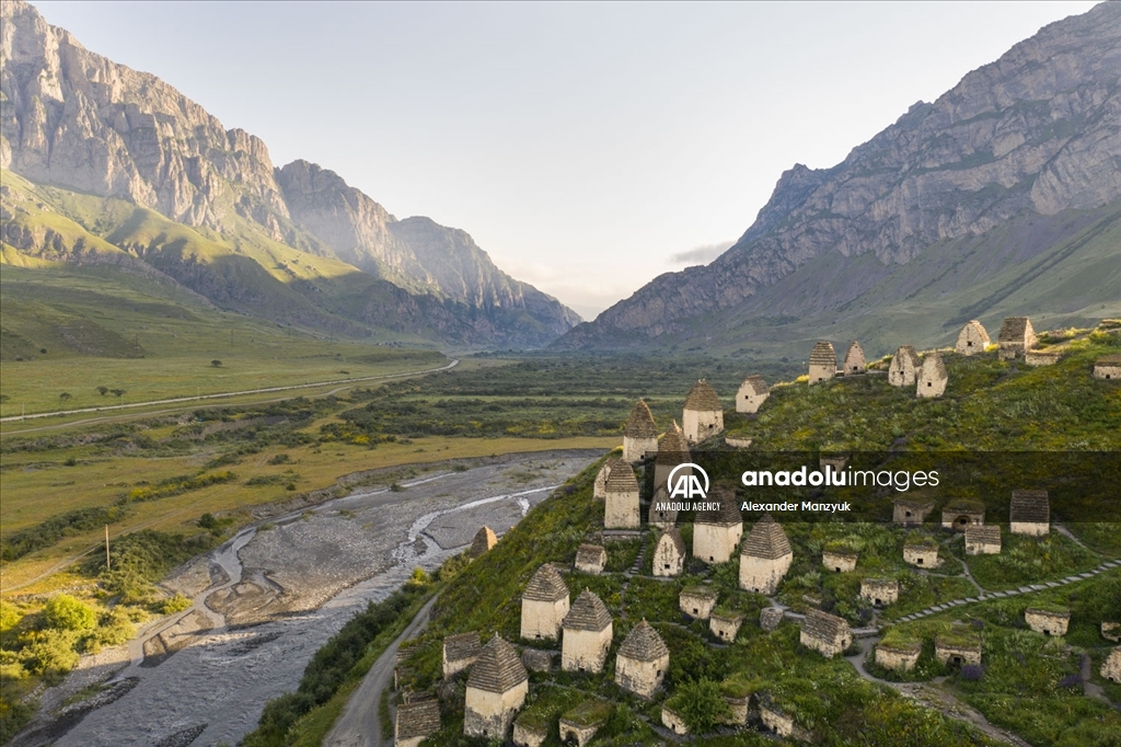 Las criptas de Dargavs, Osetia del Norte, Rusia