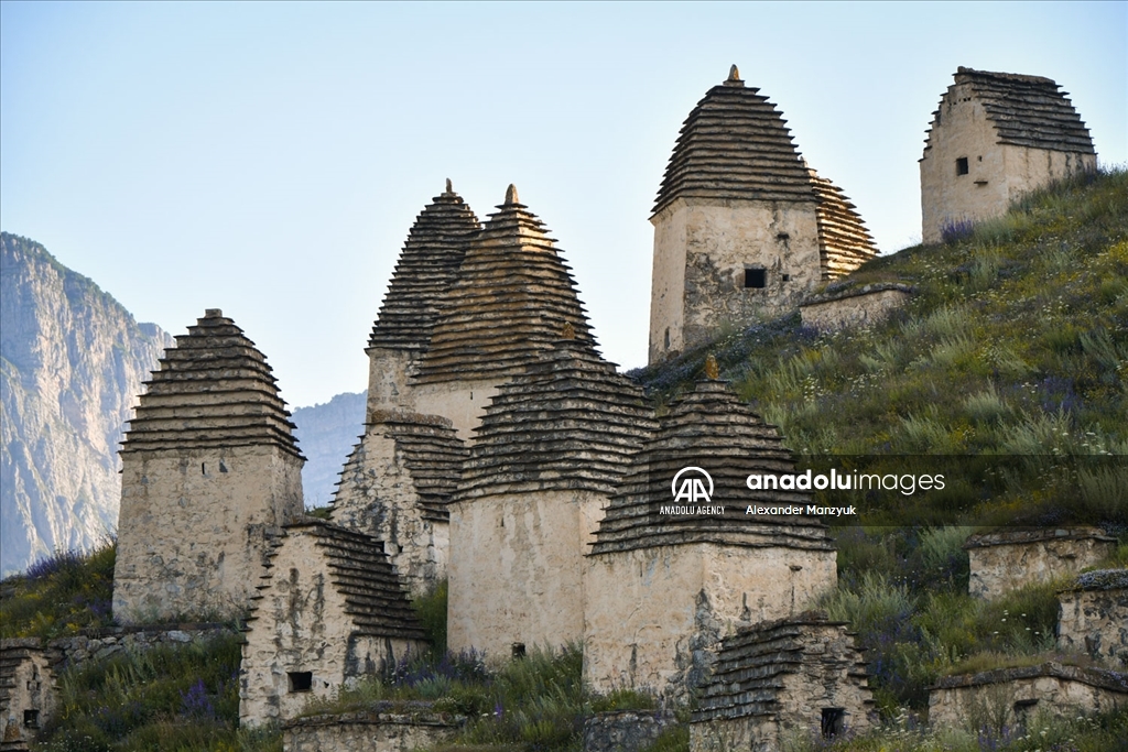 Las criptas de Dargavs, Osetia del Norte, Rusia