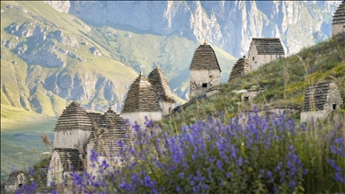 Crypts in Dargavs, North Ossetia