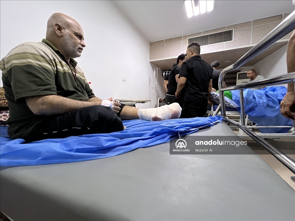 Irak güçlerinin Sadr yanlısı eylemcilere müdahalesinde onlarca kişi yaralandı
