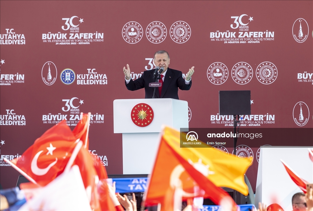 Büyük Zafer'in 100. Yılı Etkinlikleri ve Kütahya Toplu Açılış Töreni