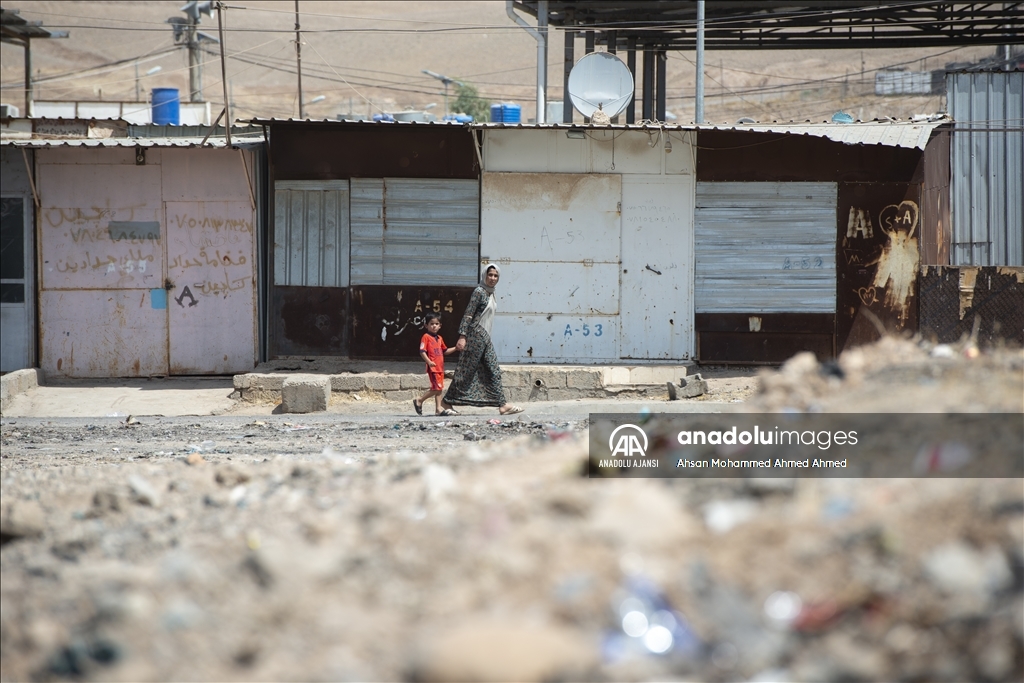 Irak’taki mülteci kampı sakinlerine göre, Ukrayna'ya giden yardımlar nedeniyle kamplara destek azaldı