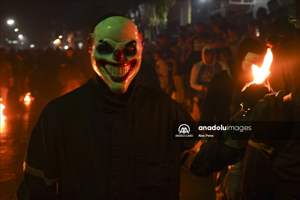 El Salvador'da Bolas De Fuego Festivali
