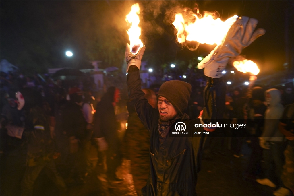 El Salvador'da Bolas De Fuego Festivali