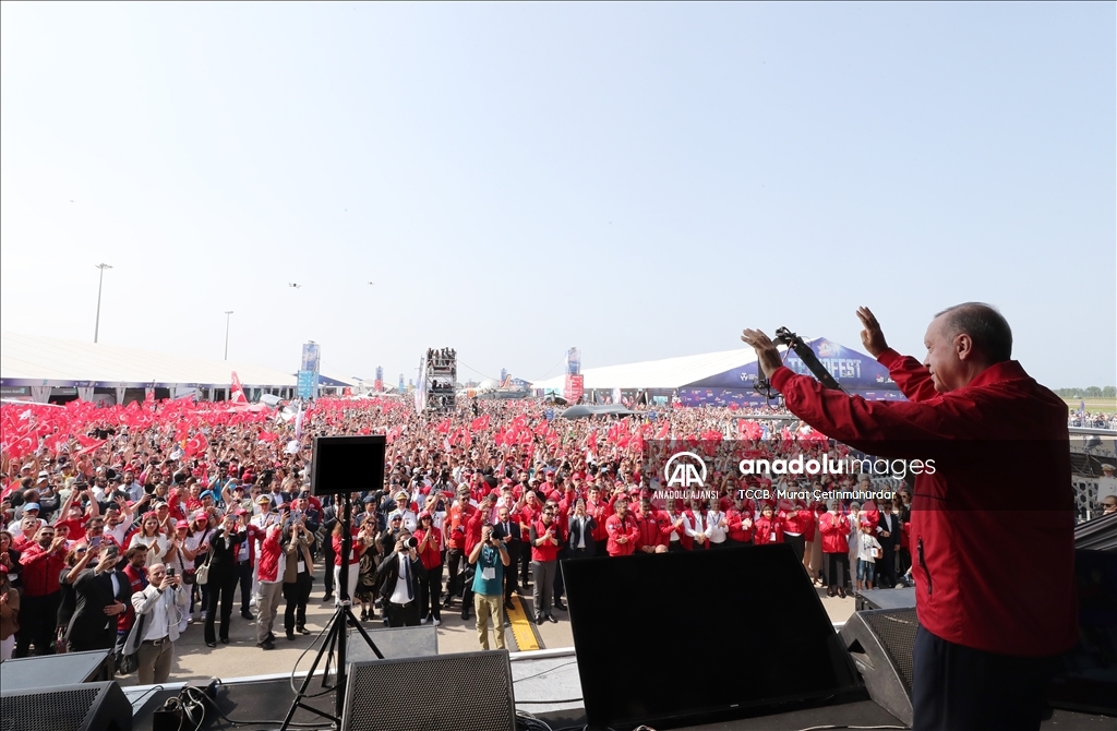 Cumhurbaşkanı Erdoğan, TEKNOFEST KARADENİZ 2022'de konuştu