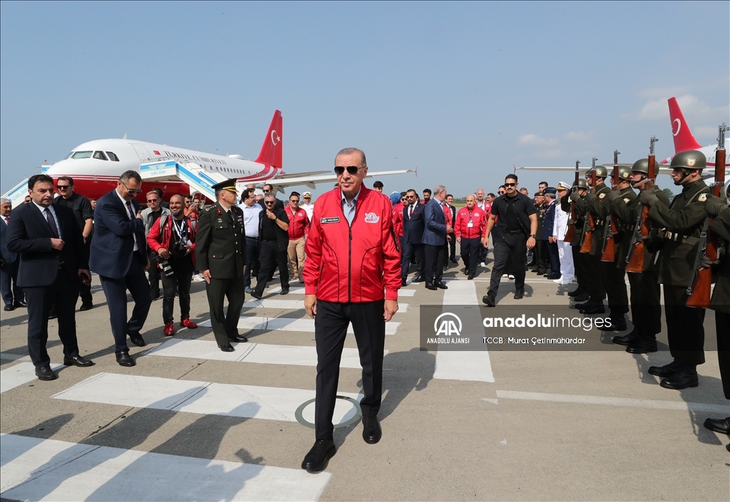 Cumhurbaşkanı Erdoğan, TEKNOFEST KARADENİZ 2022'de konuştu
