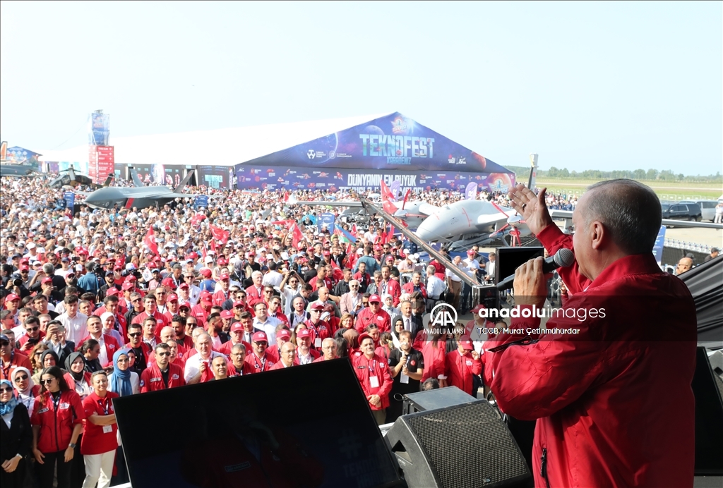 Cumhurbaşkanı Erdoğan, TEKNOFEST KARADENİZ 2022'de konuştu