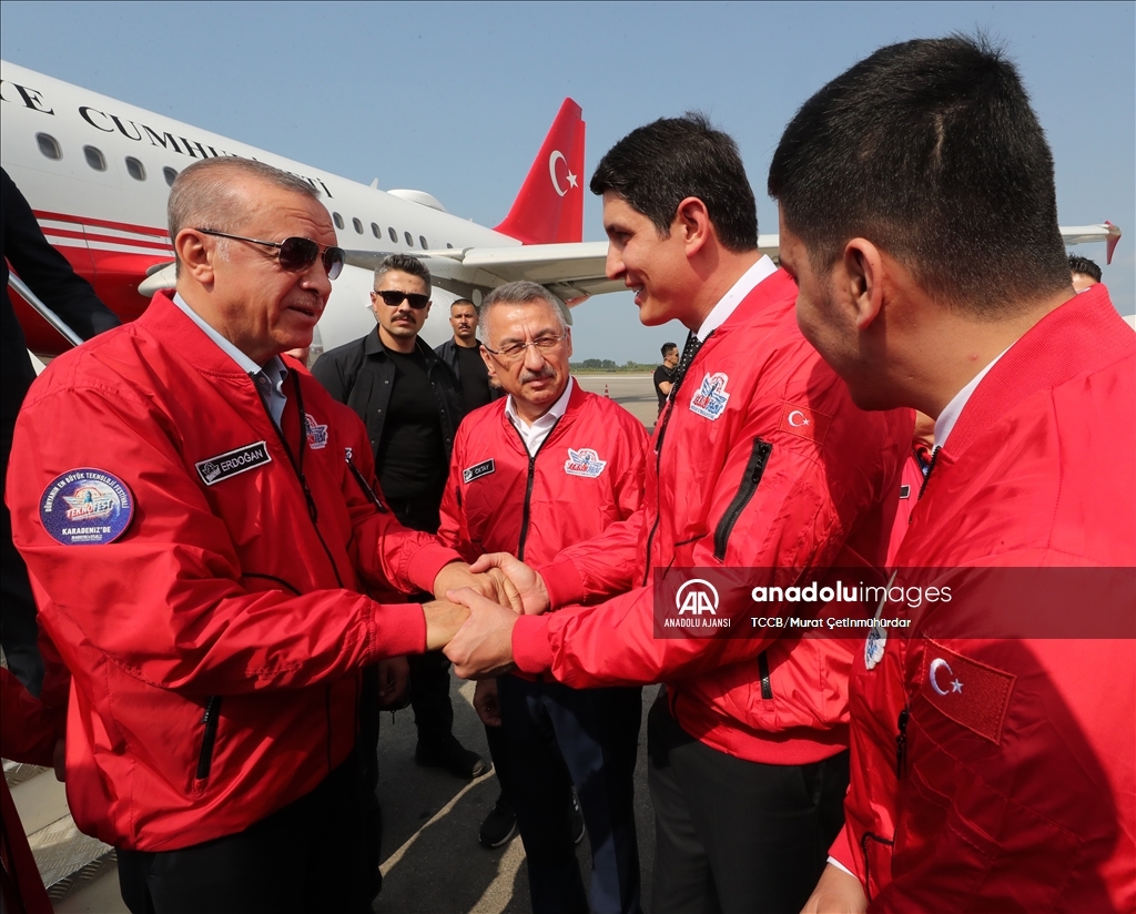 Cumhurbaşkanı Erdoğan, TEKNOFEST KARADENİZ 2022'de konuştu