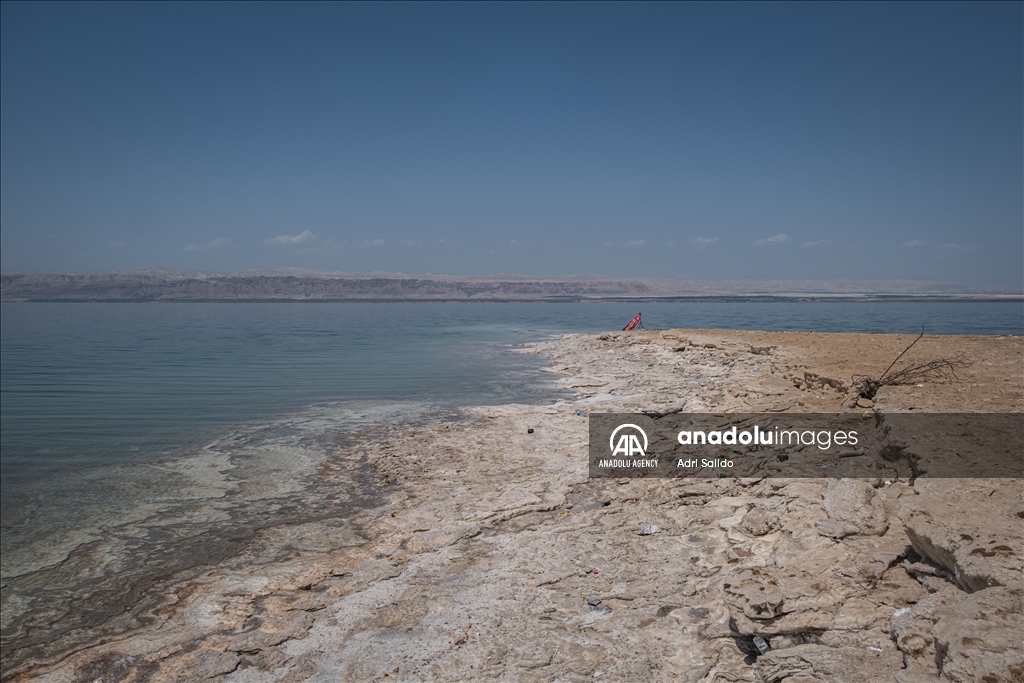 Climate change: the water level of the Jordan River decreases