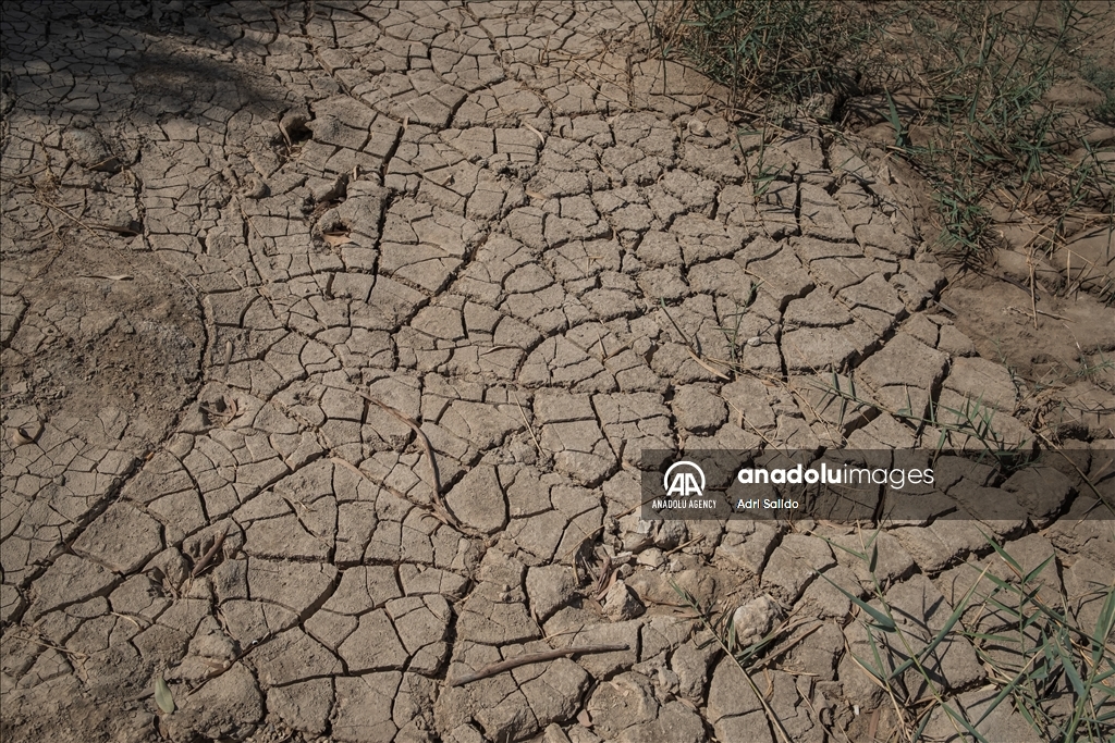 Climate change: the water level of the Jordan River decreases