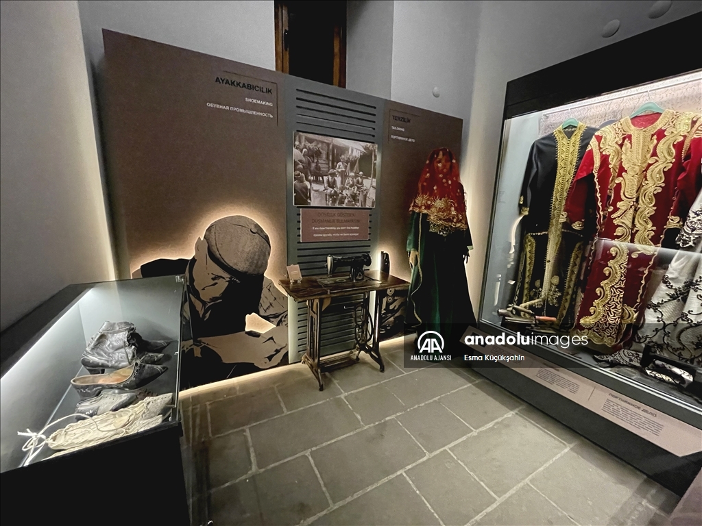 Ahi Evran Müzesi'nde 12 zanaat, dönemin eşyalarıyla anlatılıyor