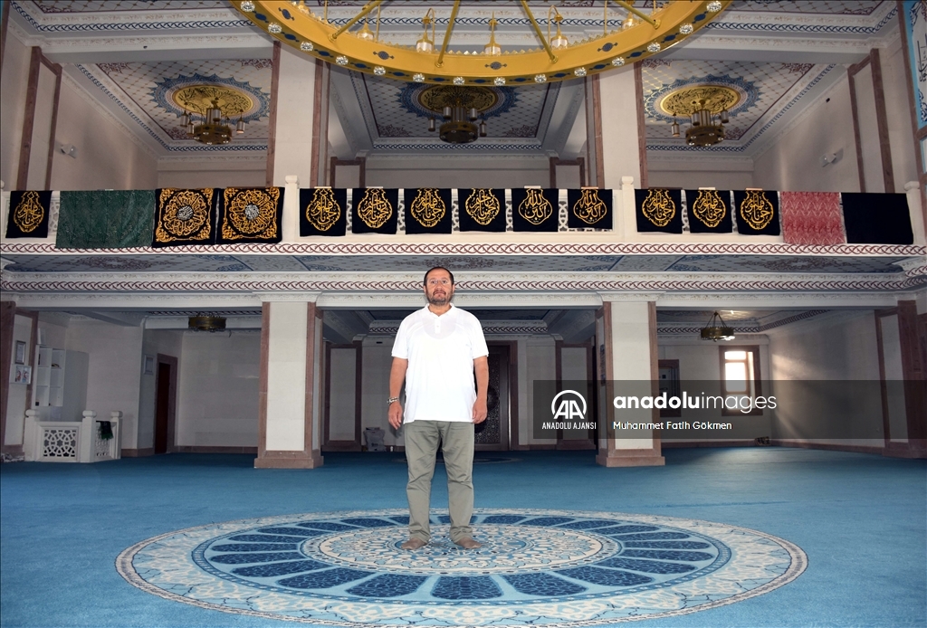 Türkiye'ye getirilen Kabe örtüleri Kırıkkale'de sergilenecek