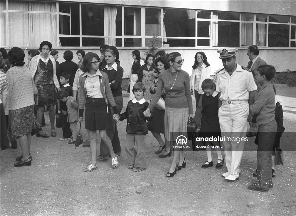 AA Arşivi'nden fotoğraflarla okullarda siyah beyaz yıllar