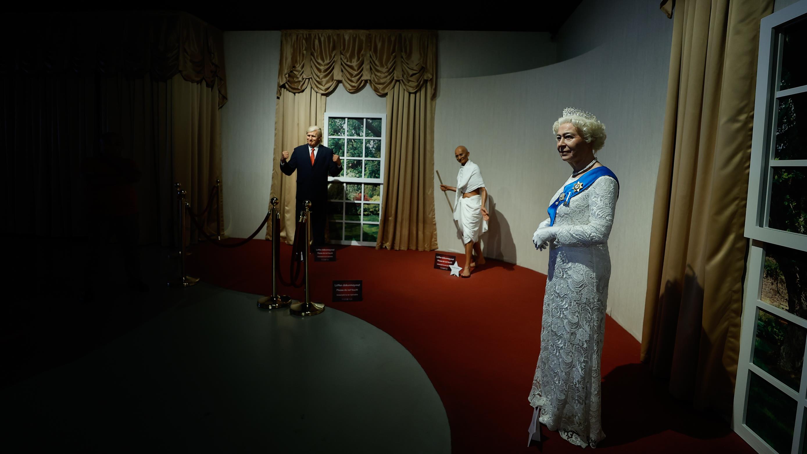 The Face 2 Face Wax Museum in Antalya's Konyaalti district contains wax statues of more than 60 famous personalities 