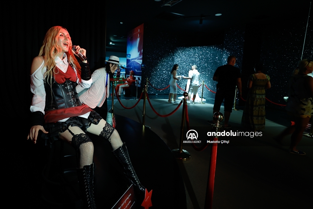 The Face 2 Face Wax Museum in Antalya's Konyaalti district contains wax statues of more than 60 famous personalities 