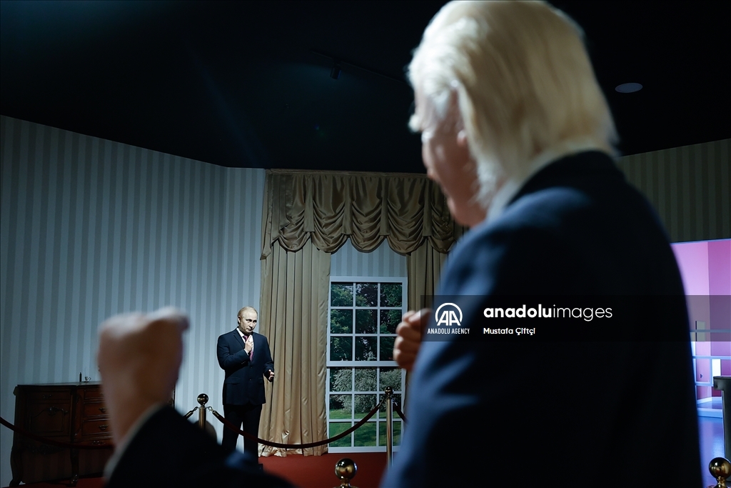 The Face 2 Face Wax Museum in Antalya's Konyaalti district contains wax statues of more than 60 famous personalities 