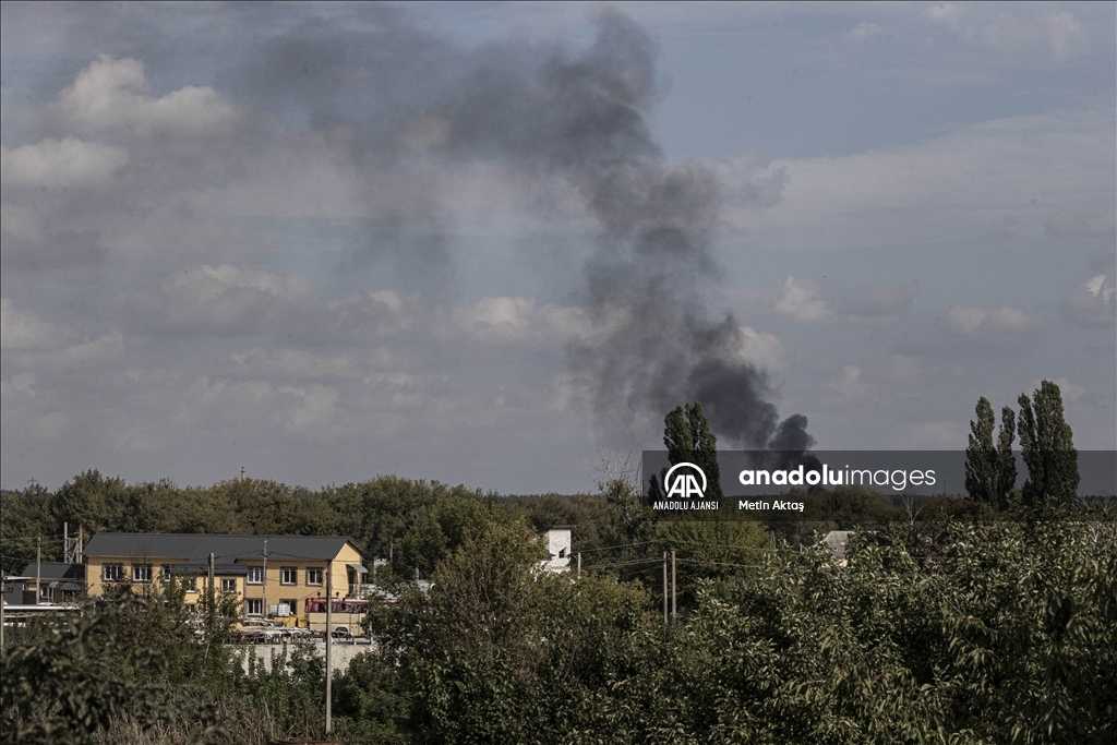 Yeniden Ukrayna'nın Kontrolüne Geçen Kupyansk şehri Görüntülendi