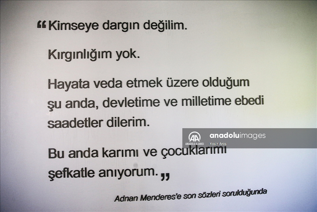 Adnan Menderes'in son günlerini geçirdiği Demokrasi ve Özgürlükler Adası geçmişin izleri taşıyor