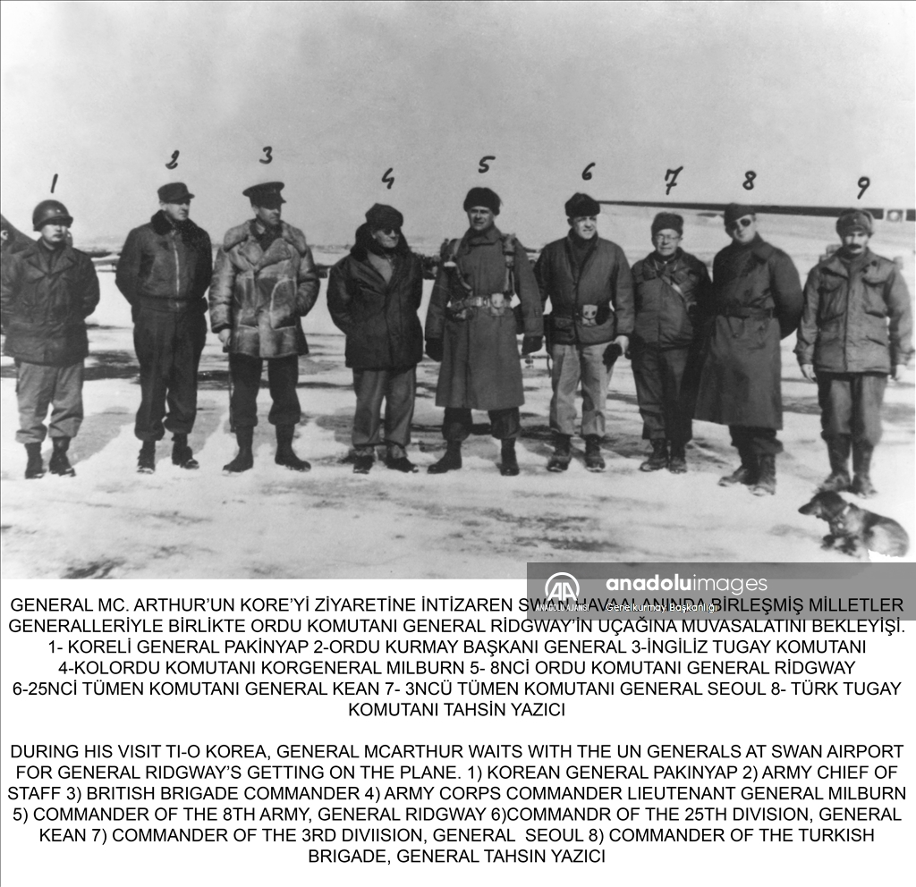 Türkiye'nin Kore Savaşı'na verdiği desteğin üzerinden 72 yıl geçti