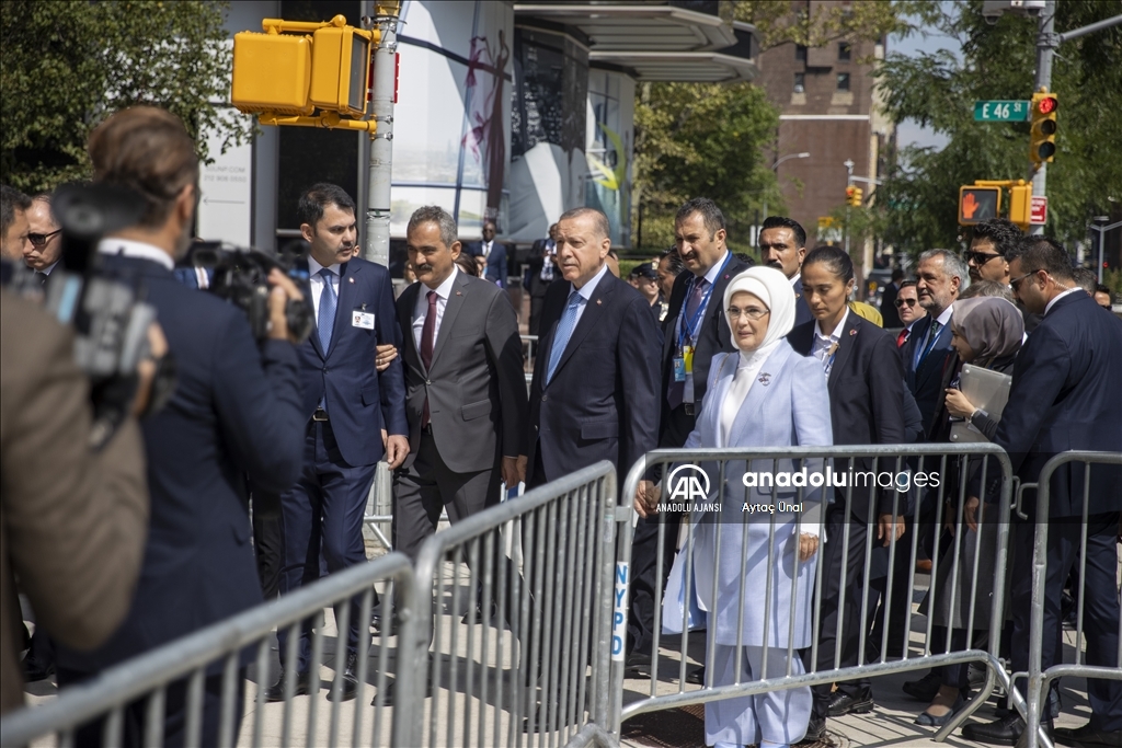 Cumhurbaşkanı Recep Tayyip Erdoğan New York’ta