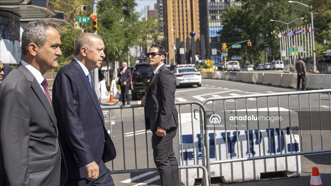 Cumhurbaşkanı Recep Tayyip Erdoğan New York’ta